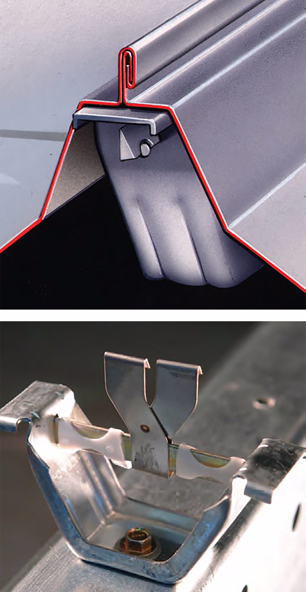 Butler, Roof Seam, Roof Clip Metal Roof Products