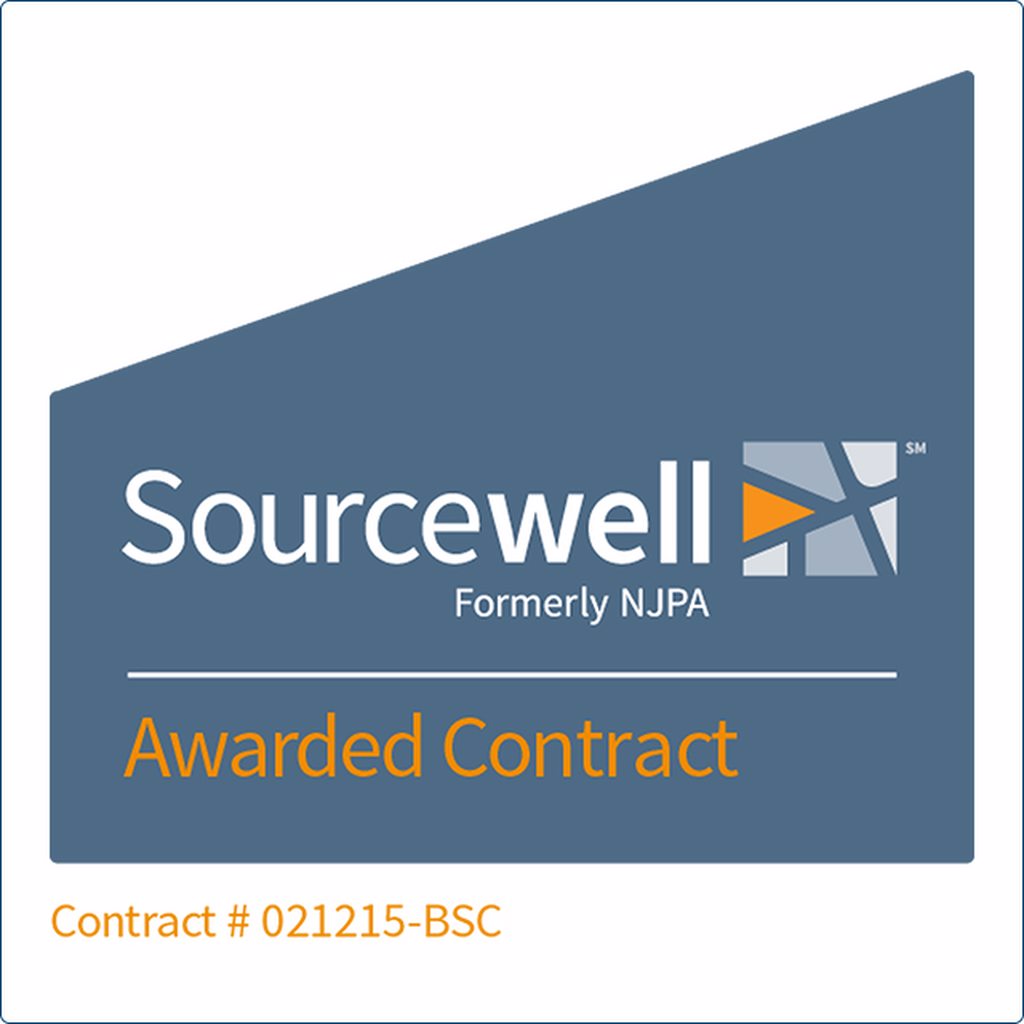Image of Sourcewell logo with Contract Number Sourcewell Logo